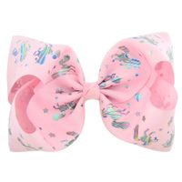 New Fashion Starry Sky Love Bow Hairpin Set main image 5