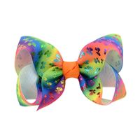 Gradient Rainbow Bow Hairpin Set main image 6