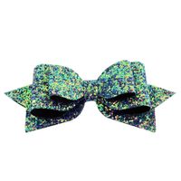 Fashion Gradient Sequins Bow Hairpin Set main image 3