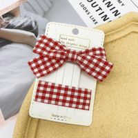 New Fashion Bow Hair Clip Set main image 5