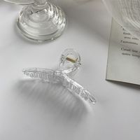 Simple Crystal Transparent Hairpin sku image 1