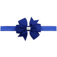 New Fashion Satin Ribbon Bow Hairband Set sku image 2