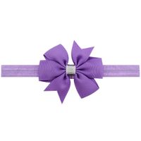 New Fashion Satin Ribbon Bow Hairband Set sku image 6