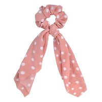 Simple Polka Dot Long Streamer Hair Scrunchies sku image 3