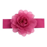 New Fashion Chiffon Flower Lace Headband sku image 8