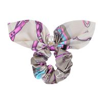 New Fashion Pearl Pendant Hair Scrunchies Set sku image 2