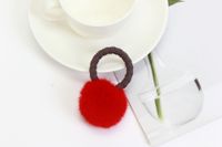 Simple Fashion Cute Wild Plush Hair Ring Set sku image 6