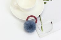 Simple Fashion Cute Wild Plush Hair Ring Set sku image 7