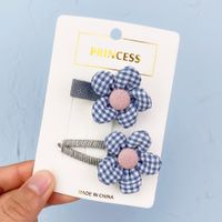 Fashion Bowknot Printing Hairpin Set sku image 1