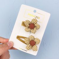 Fashion Bowknot Printing Hairpin Set sku image 4