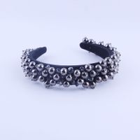 New Fashion Baroque Pearl-studded Headband main image 4