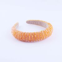 New Fashion Koreanischen Schwamm Kristall Reis Perlen Haarband sku image 3