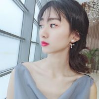 Korean Fashion Simple Pearl Earrings main image 4