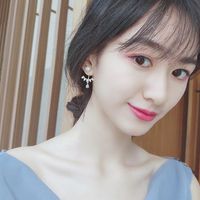 Korean Fashion Simple Pearl Earrings main image 5
