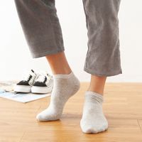Sweat-absorbent Breathable Cotton Men's Boat Socks Wholesale main image 4