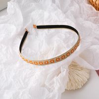 New Retro Embroidery Flower Headband sku image 3