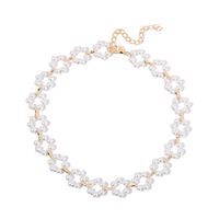 Retro Einfache Perle Hochzeit Halskette sku image 7