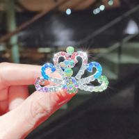 Épingle À Cheveux En Strass Coréen Peigne Diamant Couronne sku image 29
