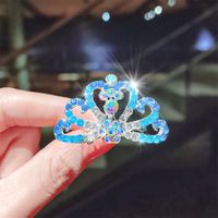 Épingle À Cheveux En Strass Coréen Peigne Diamant Couronne sku image 30