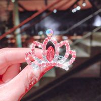 Épingle À Cheveux En Strass Coréen Peigne Diamant Couronne sku image 36