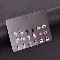 New Fashion Geometric Drip Earrings Set main image 1