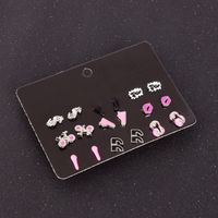 New Fashion Geometric Drip Earrings Set main image 4