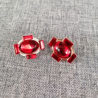 Simple Fashion Colored Resin Earrings main image 3