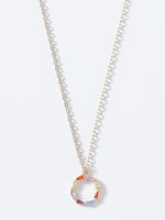 Fashion Colored Zircon Pendant Necklace main image 4