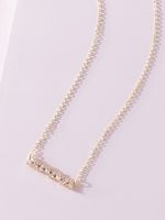 Fashion Diamond Pendant Necklace main image 1