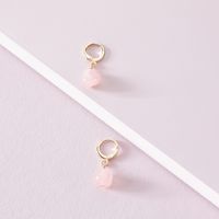 Fashion Simple Natural Stone Earrings main image 3