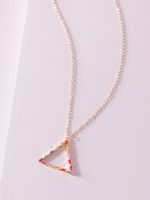 Fashion Korea Colored Zircon Pendant Necklace main image 1