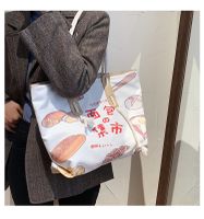 New Trendy Korean Fashion Wild Print One-shoulder Handbag sku image 3