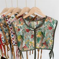 Fashion Printing Embroidered Shawl Scarf main image 1