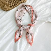 Korean Thin Silk Small Square Scarf sku image 5