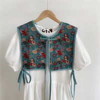 Fashion Printing Embroidered Shawl Scarf sku image 18