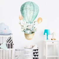 New Fashion Rabbit Balloon Wall Stickers main image 2