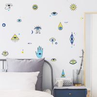 New Fashion Eyes Painted Wall Stickers main image 4