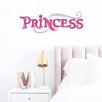 New Fashion Letter Princess Wall Stickers main image 1