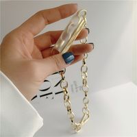 Fashion Paragraph Buckle Metal Short Necklace main image 5