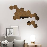 Fashion Geometric Acrylic Wall Stickers main image 4