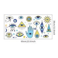 New Fashion Eyes Painted Wall Stickers sku image 1