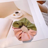 Korean Simple Color Matching Macaron Hair Scrunchies sku image 5