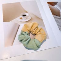 Koreanische Einfache Farblich Passende Macaron-haargummis sku image 6