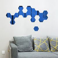 Fashion Geometric Acrylic Wall Stickers sku image 5