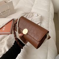 New Trendy Fashion Simple Texture Western Style Square Bag main image 1