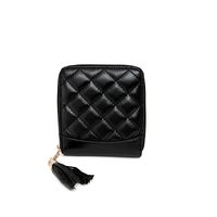 Fashion Short Wallet Card Bag And Tassel Small Bag main image 3