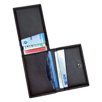 Korean Buckle Coin Purse Multi-card Litchi Card Bag main image 5