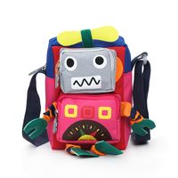 Bolso Lindo Del Mensajero Del Monedero De Bengdi Del Robot Del Bolso Del Teléfono Móvil sku image 2