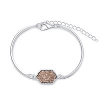 Mode Mehrfarbiges Diamant Kristall Cluster Armband main image 3