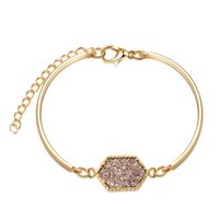 Mode Mehrfarbiges Diamant Kristall Cluster Armband main image 6